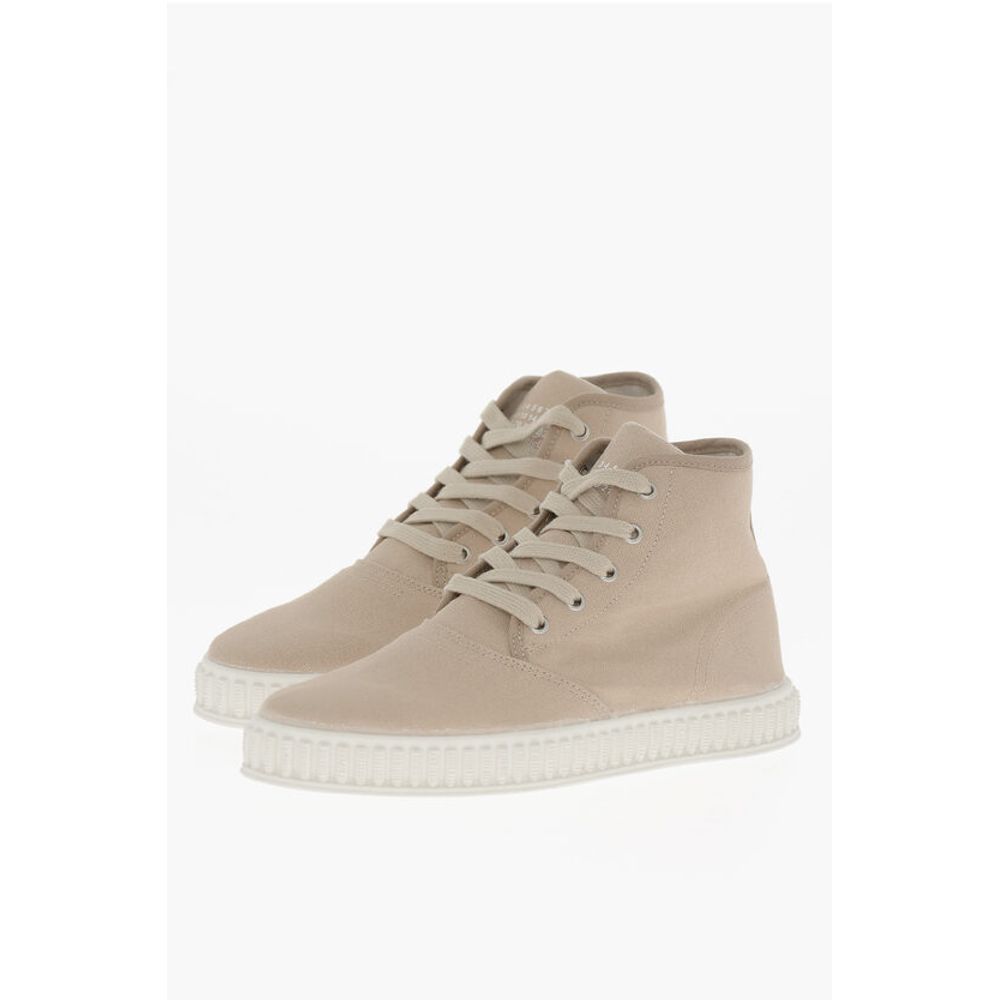 MM22 Canvas High-top Sneakers with Rubber Sole