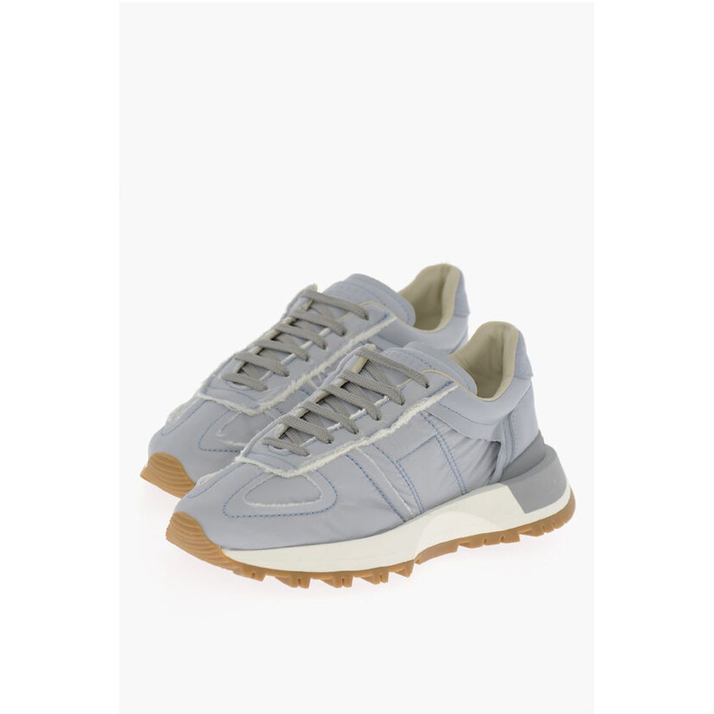MM22 Quilted Fabric Sneakers with Rubber Sole
