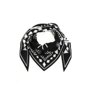 Paisley Patterned Triangle Scarf