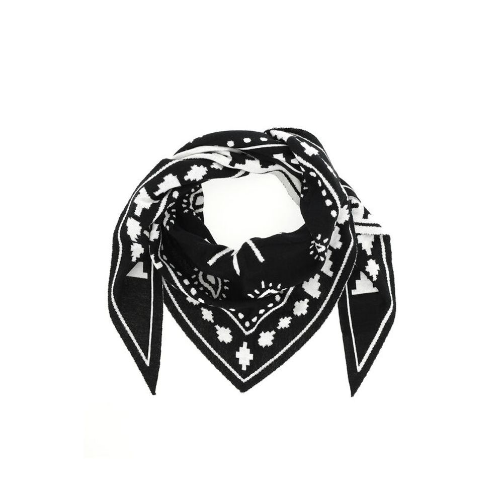 Paisley Patterned Triangle Scarf