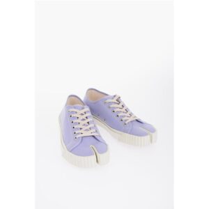 Low-Top Canvas Tabi Sneakers