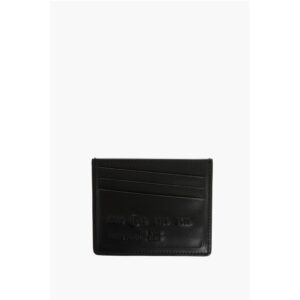 MM11 Leather Card Holder with Embossed Detail