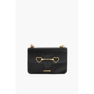 LOVE Chain and Clamp Shoulder Bag