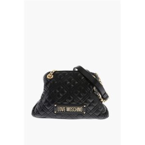 LOVE Quilted Mini Handle Bag with Golden Logo