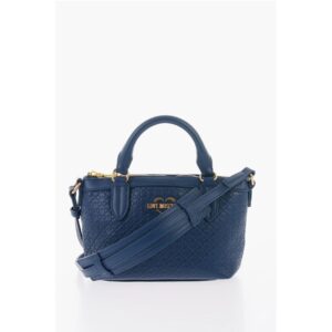 LOVE Faux Leather VALENTINA Crossbody Bag with all-Over Hear