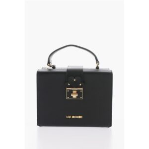 LOVE Leather Briefcase Bag with Turn Lock Closure