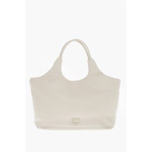 LOVE Faux Leather MARSHMALLOW Hobo Bag with Matched Pouch