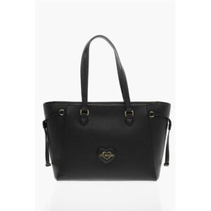 LOVE Saffiano Faux Leather Tote Bag