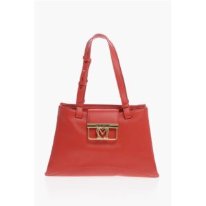 LOVE 3 Compartment Faux Leather Tote Bag