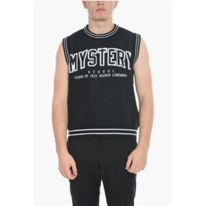 Organic Cotton Two-Tone Vest with Rib Edges