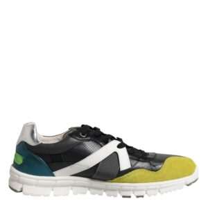 Multicolor Lace Up Low Top Men Sneakers Shoes
