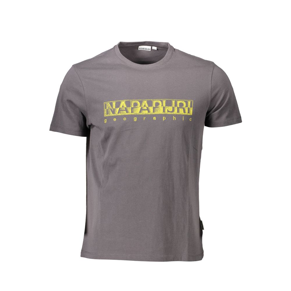 Gray Cotton T-Shirt
