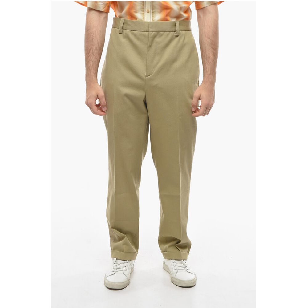 Straight Fit JUN Pants with Belt Loops