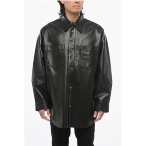 Leather Overshirt