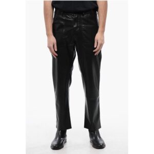 Faux Leather JASPER 5-Pockets Pants