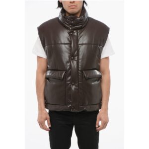Leather Quilted Vest