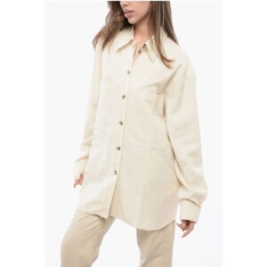 Solid Color FABIAN Overshirt with Double Breast Pocket