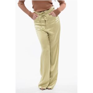 Wide Leg Satin Pants