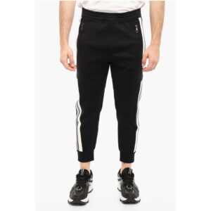 Skinny Fit Joggers with Contrasting Side Bands