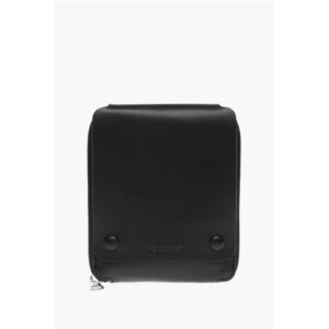 Leather Pouch with Removable Straps