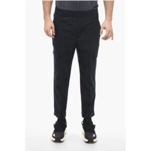 Low Rise Virgin Wool Blend REM Cargo Pants