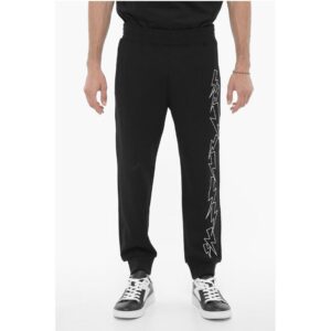 Skinny Fit BOLTS Joggers with Contrasting Embroidery