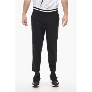 Slim Fit JAMIE Pants with Contrasting Details