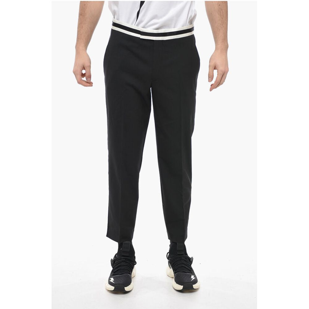 Slim Fit JAMIE Pants with Contrasting Details