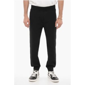 Skinny Fit JUMBLED BOLTS Sweatpants with Embroideries
