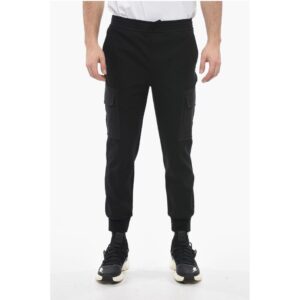 Low-Rise Skinny Fit Cargo Sweatpants