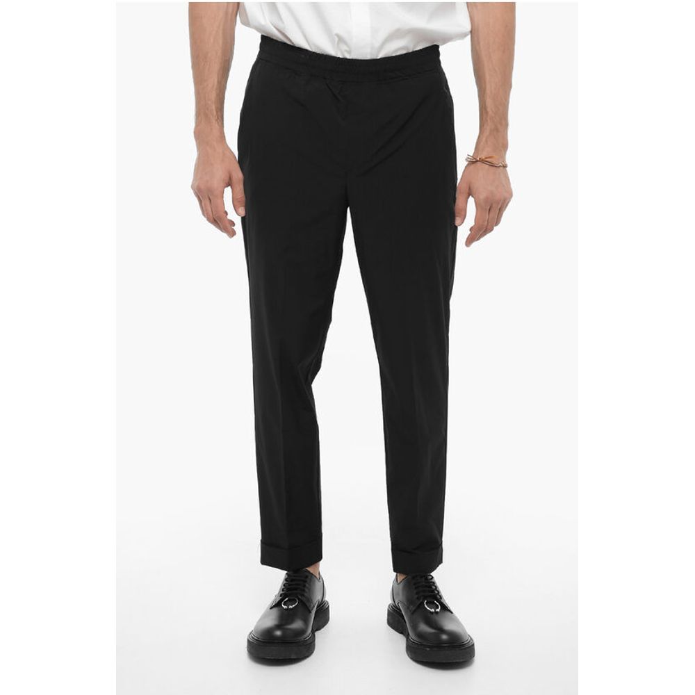 Nylon REM Pants with Elastic Waistband