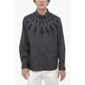 Loose Fit FAIRISLE THUNDERBOLT Shirt