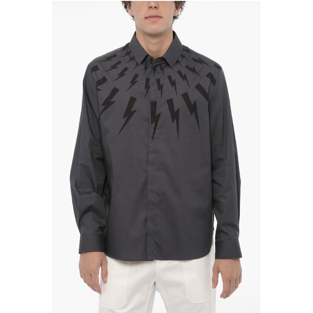 Loose Fit FAIRISLE THUNDERBOLT Shirt