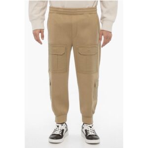 Loose Fit Neoprene Cargo Pants
