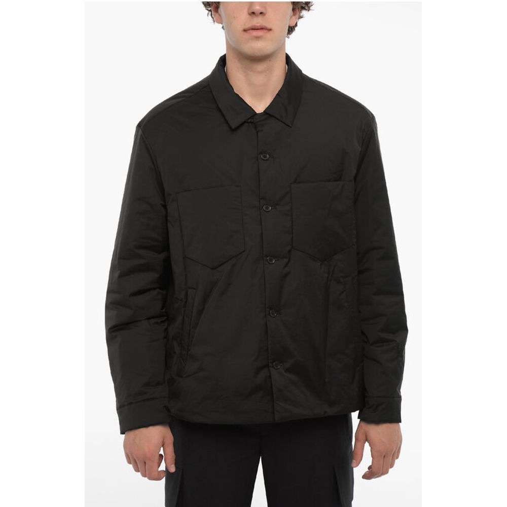 Padded Overshirt with Double Breasted