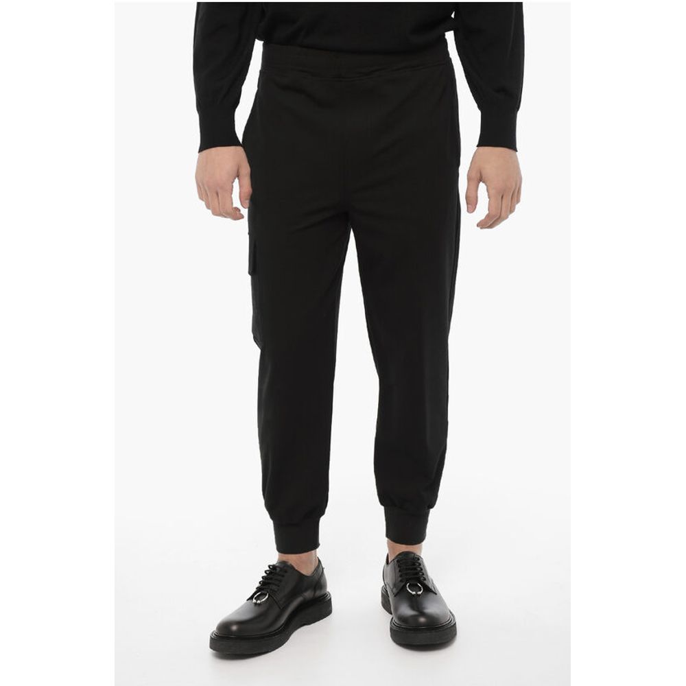 Skinny Fit Cargo pants with Drawstring Waist