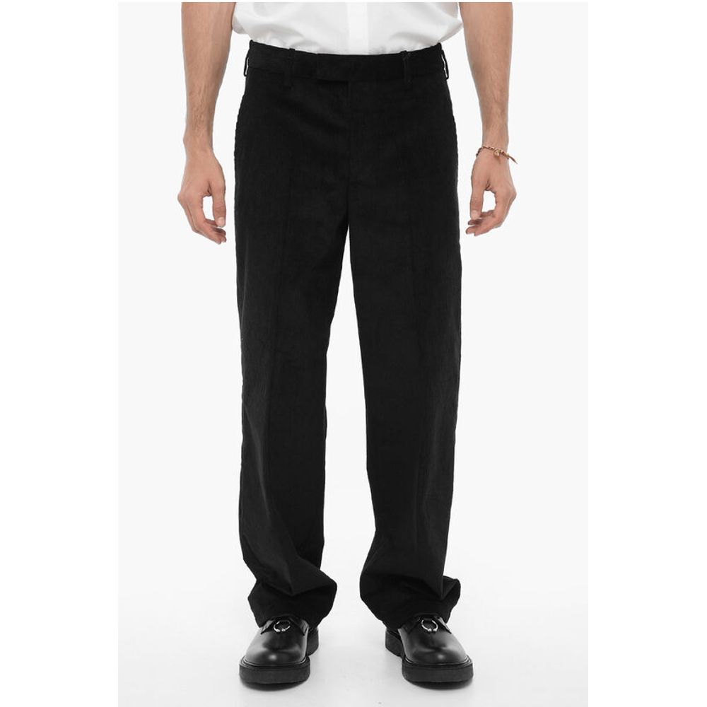 Loose Fit Corduroy Pants