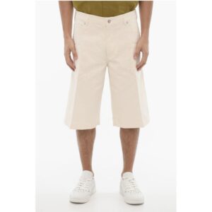 Stretch Denim Loose Fit Shorts