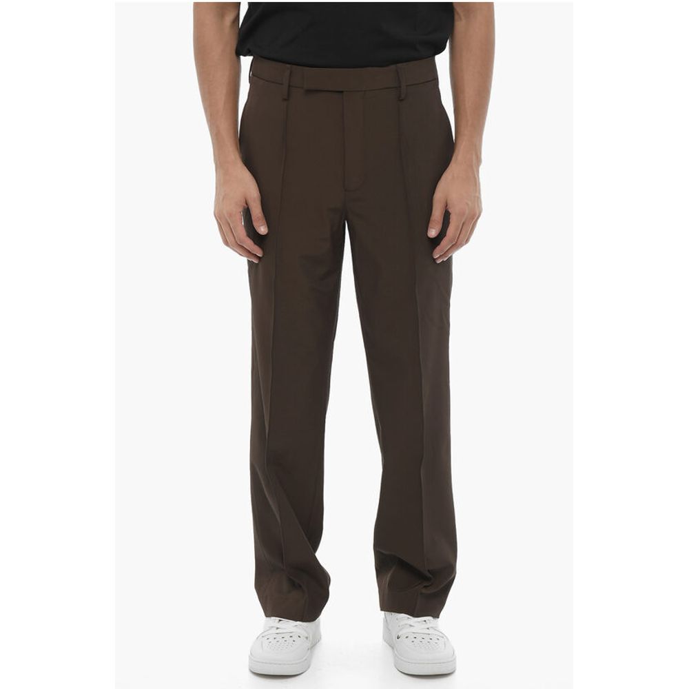 Technical-Fabric Slim Fit Pants