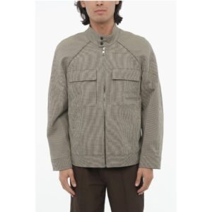 Boxy Fit BARACUTA Jacket with Zip Closure
