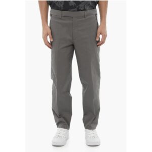 Regular Fit Slim Fit Pants with Belt Loops