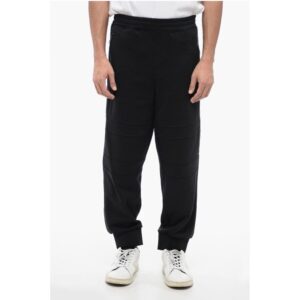 Cotton Blend MODERNIST Biker Sweatpants with Zipped Pockets
