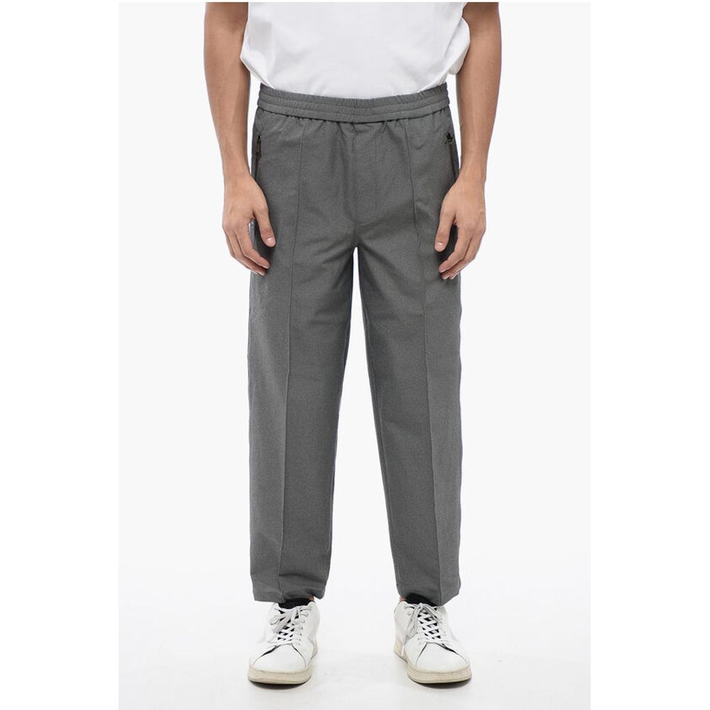 Stretch Fabric LOUIS Pants with Elastic Waistband