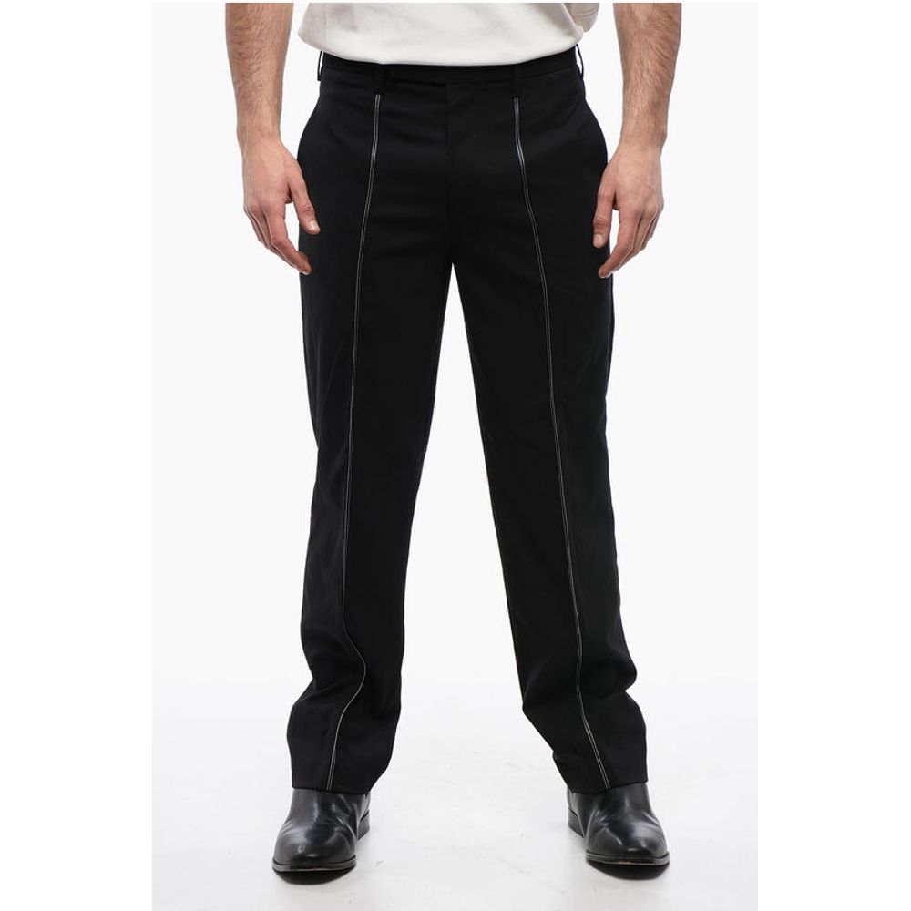 Wool Blend TAPE Slim Fit Chinos Pants