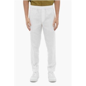 Slim Fit REM Pants with Elastic Waistband