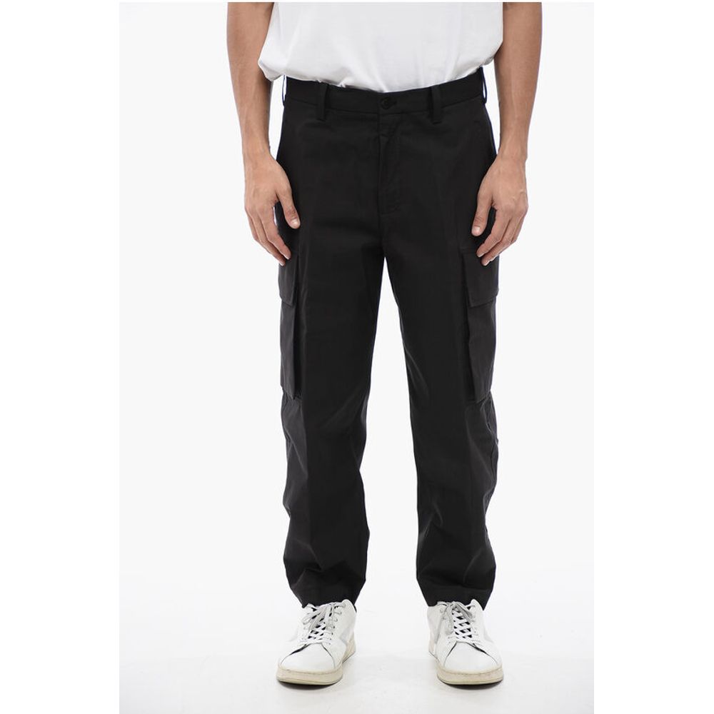 Cotton Blend FIREMAN Loose Fit Cargo Pants