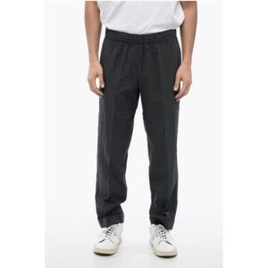 Wrinkled Cotton REM Slim Fit Pants