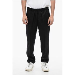 Viscose Blend REM Pants with Elastic Waistband