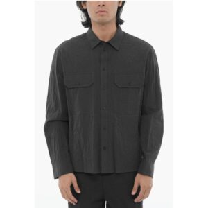 Oversized Fit Shirt with Double Breast Pockets