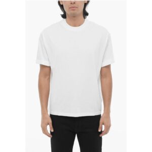 Solid Color Easy Fit Crew-neck T-Shirt